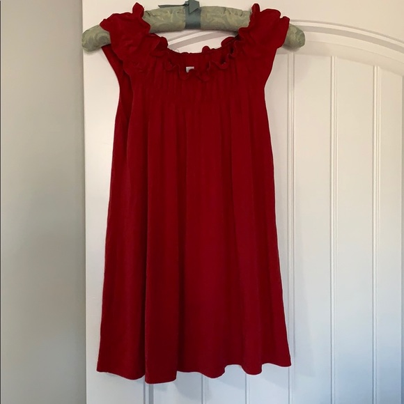 Dressy Red Blouse - Picture 1 of 2